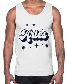 aries 133#- aries- Cotton Tank
