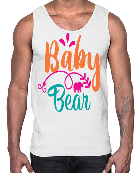 baby bear 11#- bears - animals- Cotton Tank