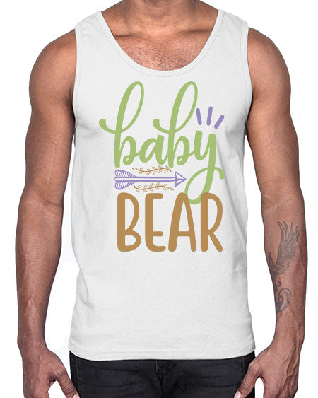 baby bear 9#- bears - animals- Cotton Tank