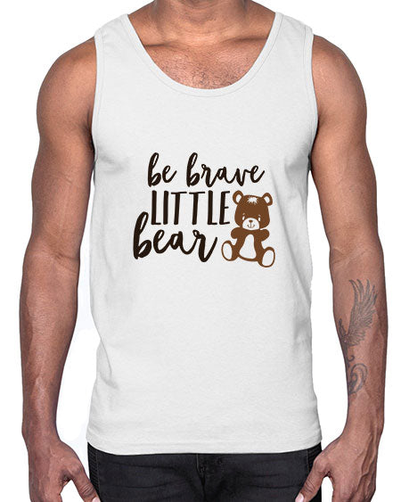 be brave little bear png 29#- bears - animals- Cotton Tank