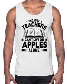because teacher 19#- teacher- Cotton Tank