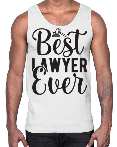 best lawyer ever 613#- lawyer- Cotton Tank