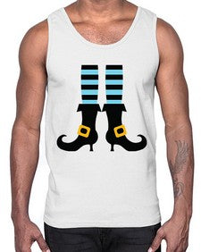 bluewitchlegs 47#- witch- Cotton Tank