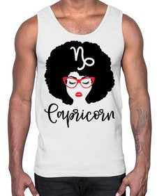 capricorn 199#- capricorn- Cotton Tank