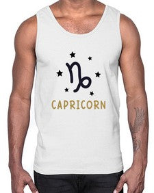 capricorn 206#- capricorn- Cotton Tank