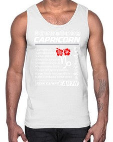 capricorn 207#- capricorn- Cotton Tank