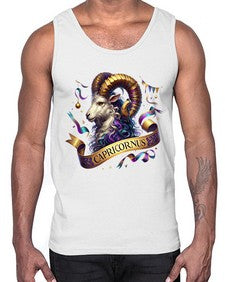 capricorn 209#- capricorn- Cotton Tank