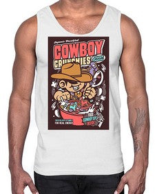 cowboy crunchies 345#- western- Cotton Tank