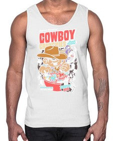 cowboy crunchies 346#- western- Cotton Tank