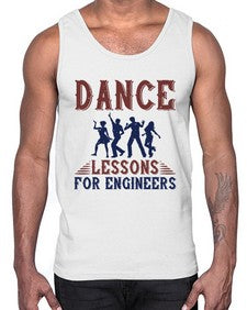 dance lessons for engineers 691#- engineer- Cotton Tank
