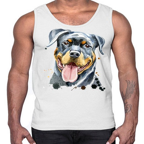dog 109#- dogs- Cotton Tank