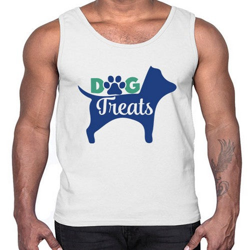 dog treats Style 93#- dogs- Cotton Tank