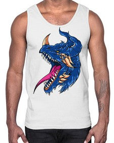 dragon 173#- dragon- Cotton Tank