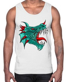 dragon 174#- dragon- Cotton Tank
