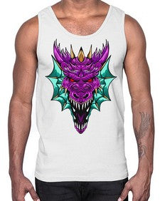 dragon 175#- dragon- Cotton Tank