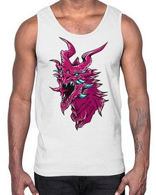 dragon 177#- dragon- Cotton Tank