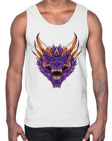 dragon 183#- dragon- Cotton Tank
