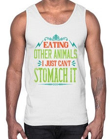 eating other animals 161#- vegan- Cotton Tank