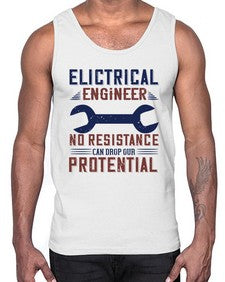 electrical engineer no resistance can drop our protential Style 747#- engineer- Cotton Tank