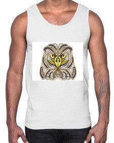 ethnic eagle 421#- mandala- Cotton Tank