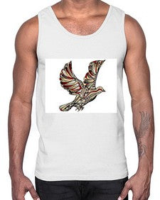 ethnic pigeon 437#- mandala- Cotton Tank