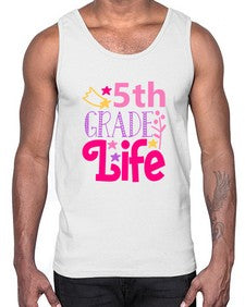 fifth grade life 78#- fifth grade- Cotton Tank