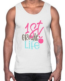 first grade design 121#- first grade- Cotton Tank