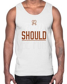 food should be fun 173#- cooking- Cotton Tank