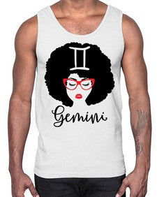 gemini 235#- gemini- Cotton Tank