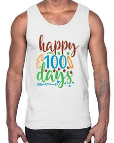 happy one hundred days 244#- one hundred days- Cotton Tank