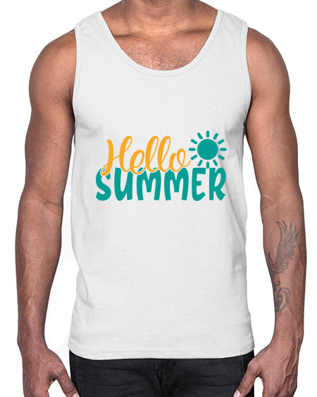 hello summer Style 98#- summer- Cotton Tank