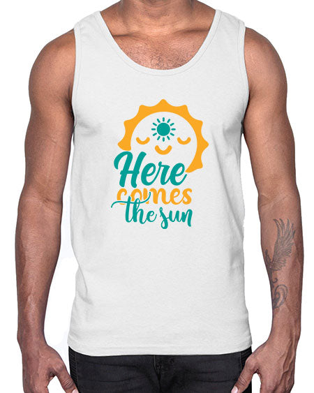 here comes the sun Style 96#- summer- Cotton Tank