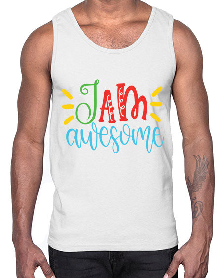 i am awesome Style 18#- autism- Cotton Tank
