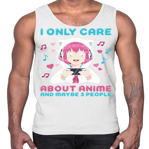 i only care about anime and maybe people234#- anime- Cotton Tank