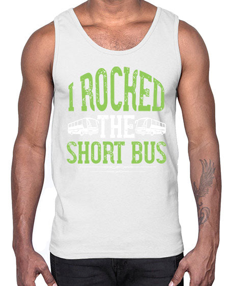 i rocked the short bus Style 920#- Bus Driver- Cotton Tank