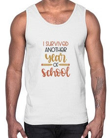 i survived another year of school 379#- general school- Cotton Tank