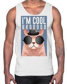 im cool bro 637#- art pop art- Cotton Tank