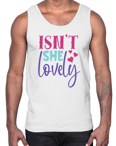isnt she lovely Style 125#- baby- Cotton Tank