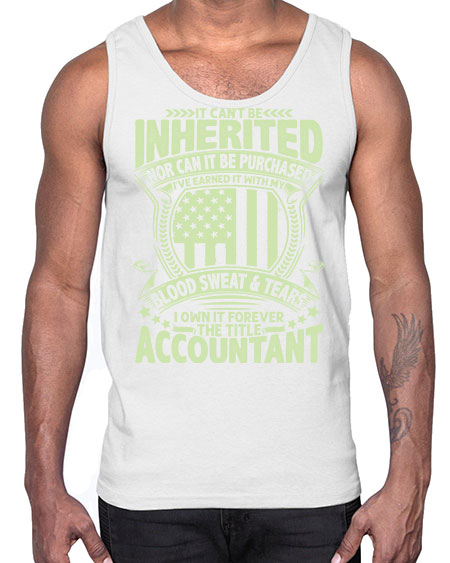 it cant be inherited accountant 996#- accountant- Cotton Tank