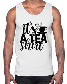 its a tea shirt 1220#- tea- Cotton Tank