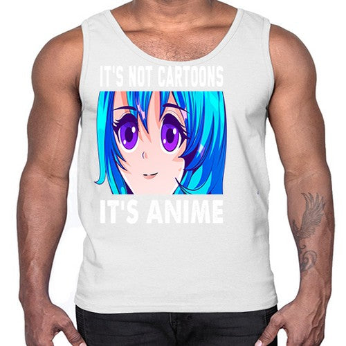 its not cartoons its anime253#- anime- Cotton Tank