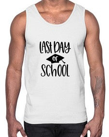 last day of school 451#- general school- Cotton Tank
