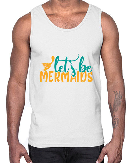 lets be mermaids Style 94#- summer- Cotton Tank