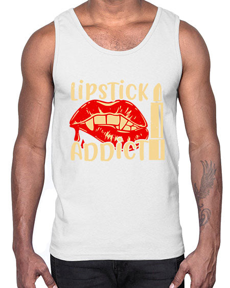 lipstick addict Style 197#-makeup Cotton Tank