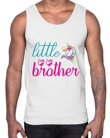 little brother 256#- unicorn- Cotton Tank