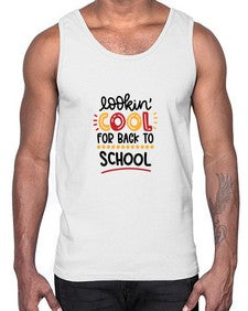 lookin cool for back to school 511#- general school- Cotton Tank