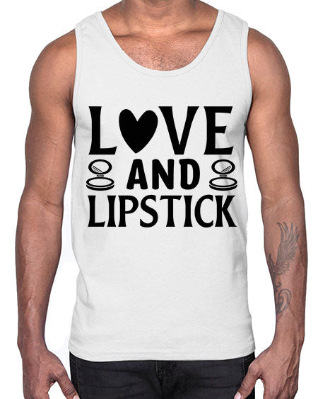 love and lipstick 14#-makeup Cotton Tank