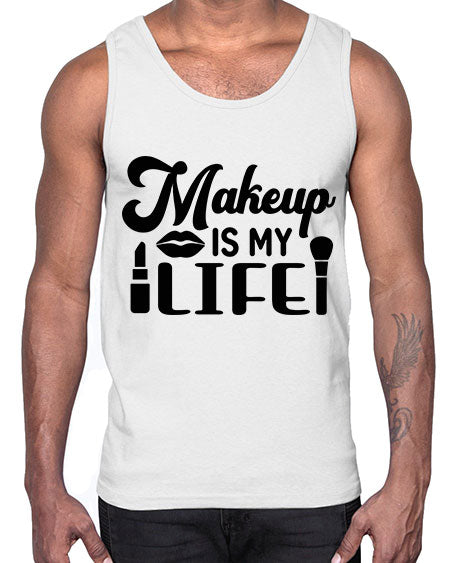 makeup is my life 16#-makeup Cotton Tank