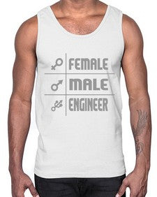 male female engineer 1084#- engineer- Cotton Tank