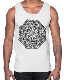 mandala 795#- mandala- Cotton Tank